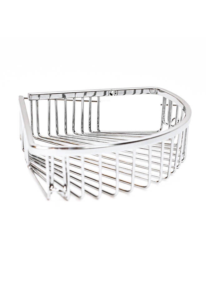 Single Shampoo Rack Silver - Image 2
