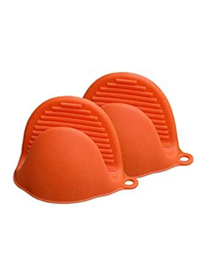 Microwave Oven Gloves For Kitchen Oven Waterproof Orange