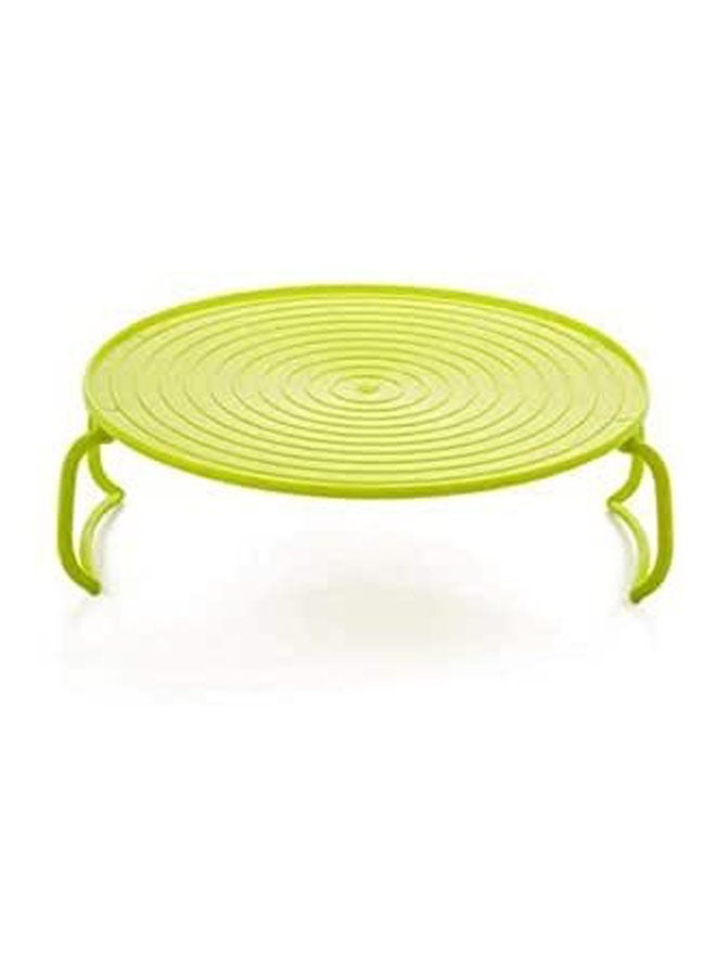 Microwave Oven Shelf Double Insulated Heating Tray Rack Green 