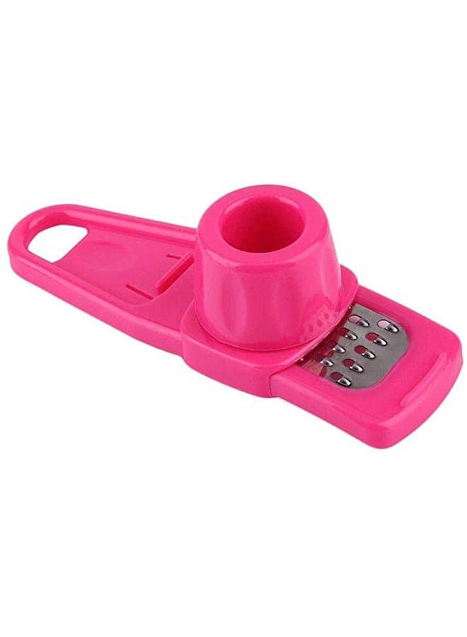ماركة غير محددة Multi-Function Mini Ginger Garlic Planing Knife Slicer Cooking Tool Kitchen Accessories Pink  - Image 2