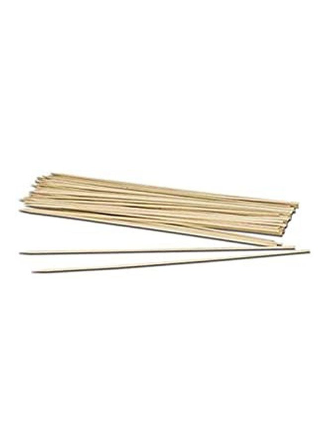 Set Of Bbq Skewers Bamboo Beige 