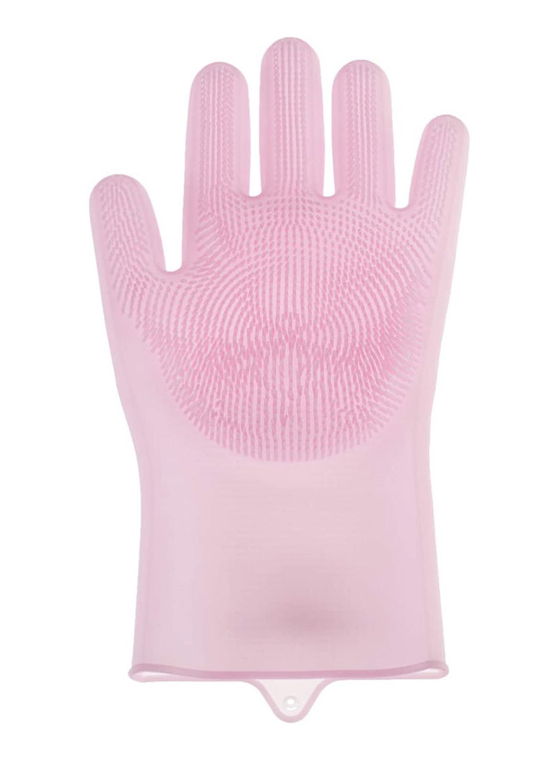 Oven Gloves Set 2 Pieces Pink - Image 2