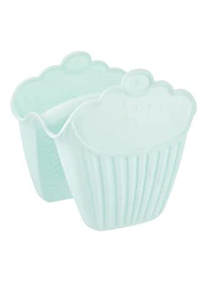 Cupcake Shaped Pot Holder Blue