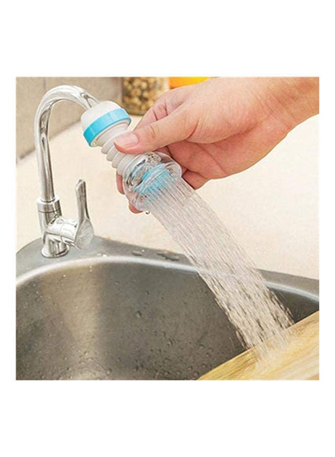 Generic - Faucet Filter Splash Head Extension Extender Swivel Tap Water Filter Shower Saver White - Image 1