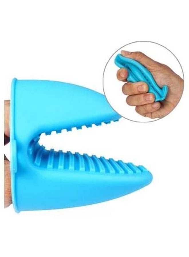 Silicone Heat Resistance Pot Holder Turquoise 20x15cm