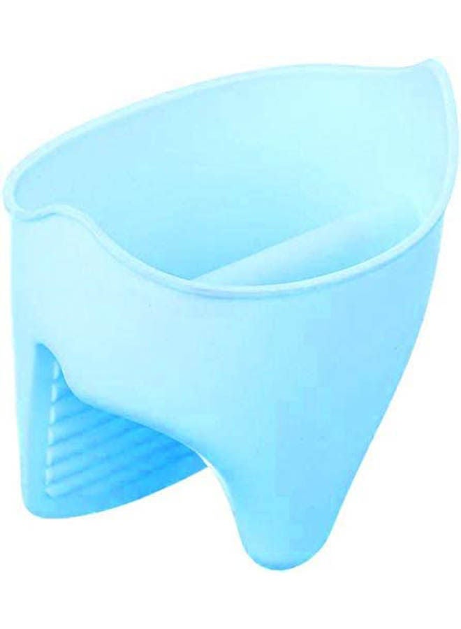 Silicone Heat Resistance Pot Holder Turquoise 17x12cm