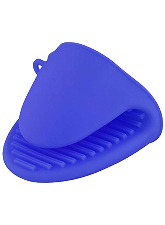Silicone Heat Resistance Pot Holder Navy 17x12cm