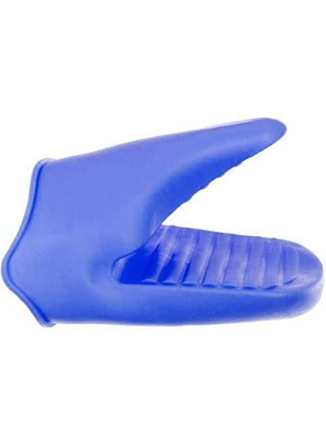 Silicone Heat Resistance Pot Holder Blue 17x12cm