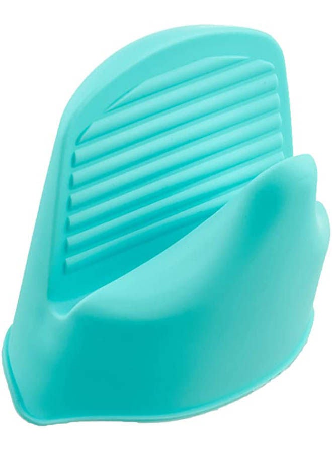 Silicone Heat Resistance Pot Holder Turquoise 17x12cm