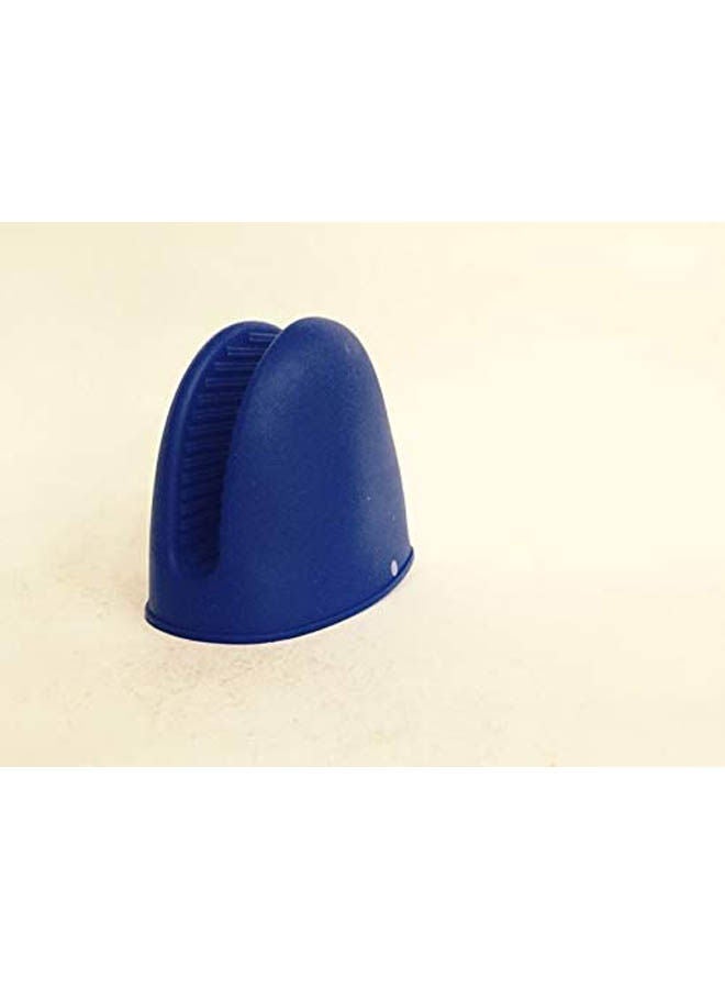 Silicone Heat Resistance Pot Holder Navy 17x12cm