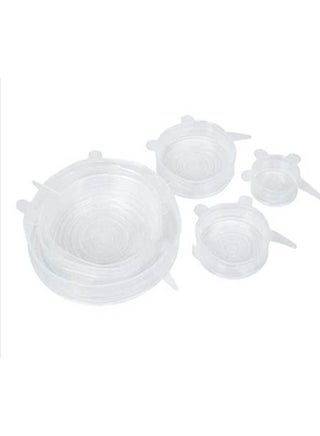 Silicone Stretch Food Cover Set White 20cm