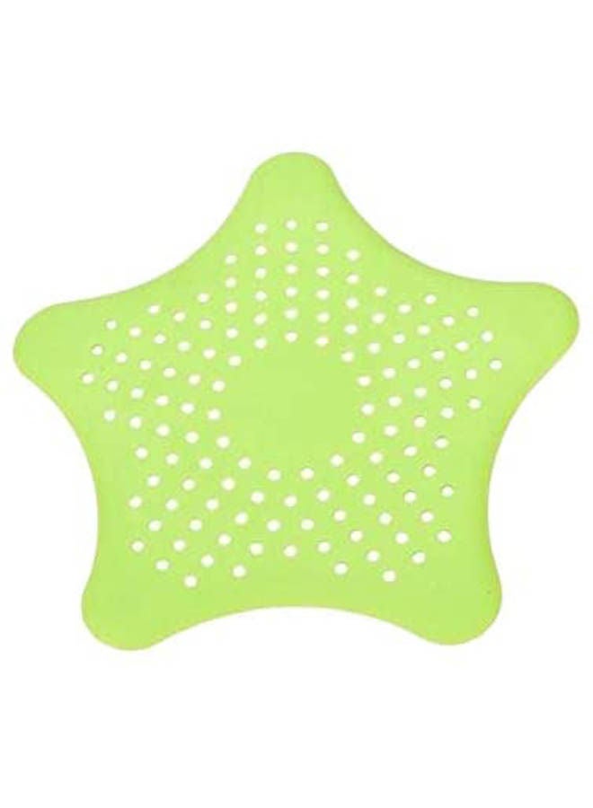 Sink Drainer Start Shaped Green 20cm 