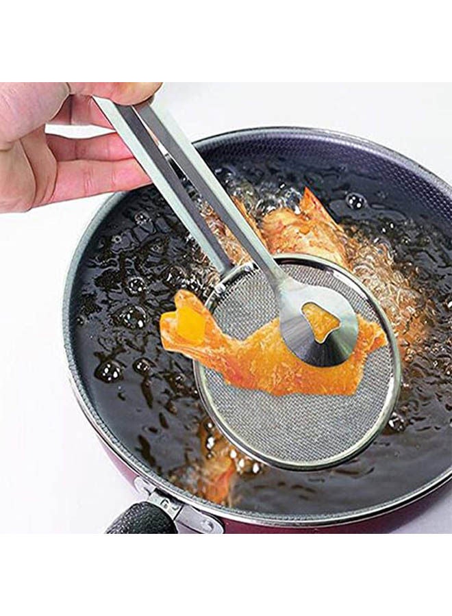 Stainless Steel Colander Tool Silver  - Image 2