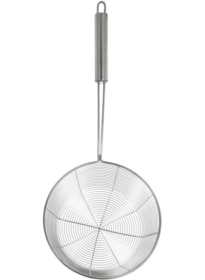 Generic - Stainless Steel Food Strainer With Handle Silver 17cm - Image 1