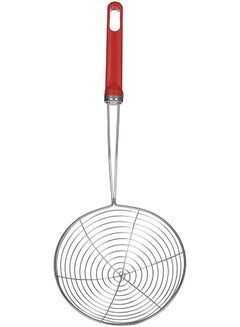 Generic Stainless Steel Food Strainer With Plastic Handle Silver 37cm 