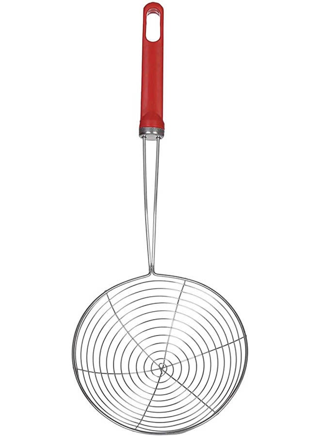 Generic - Stainless Steel Food Strainer With Plastic Handle Silver 37cm - Image 1