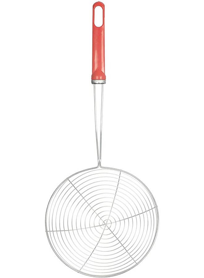 Generic - Stainless Steel Food Strainer With Plastic Handle Silver 37cm - Image 1