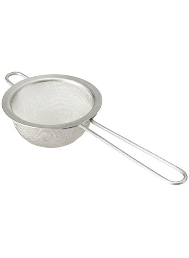 Generic Stainless Steel Herbs Strainer Silver 12cm 