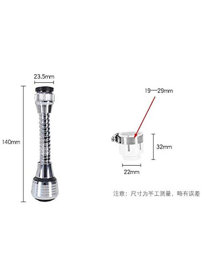 Water Faucet Spray Silver - Image 2