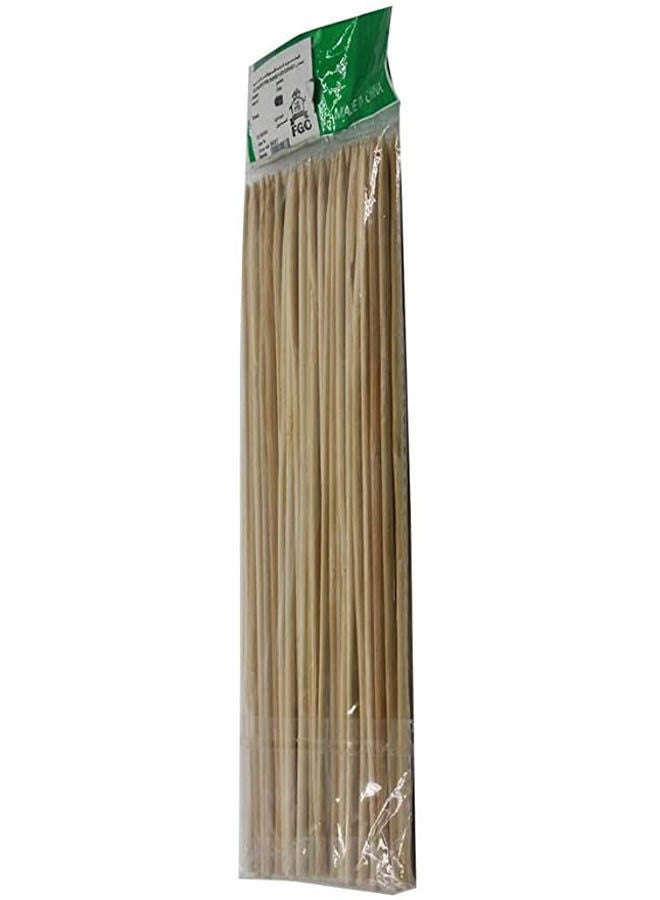 Wooden Grill Skewer Beige