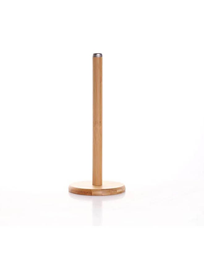 Wooden Tissue Stand Beige