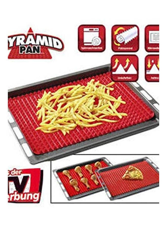 Dishwasher Safe Cooking Silicon Base Trivet Red