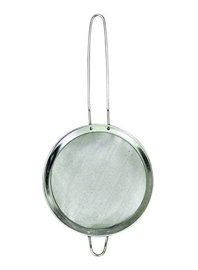 Classic Tea Strainer Set With Handle 4 Piece Silver - Image 1