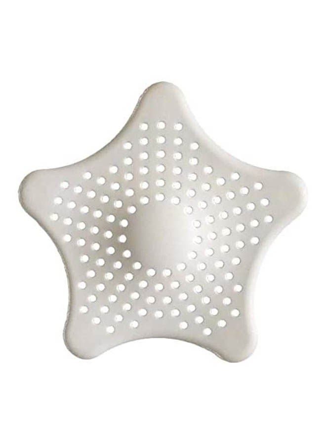 Drainer Shaped Star-Silicone White 