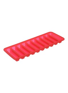 Finger Shaped Silicone Rectangular Ice Tray Mold Red