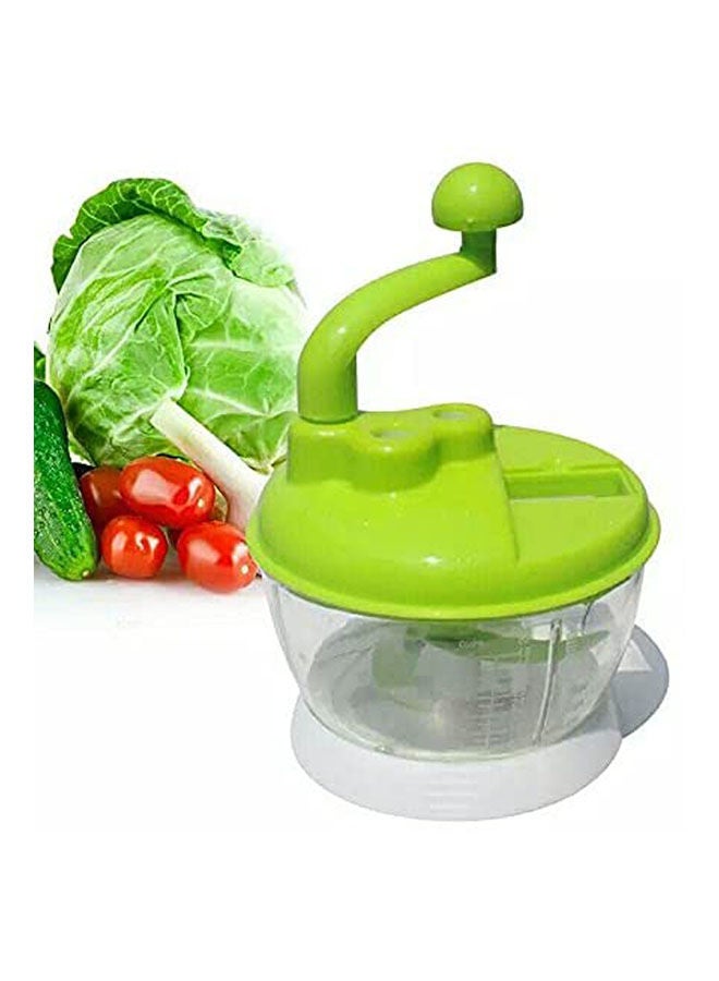 Hand Grinder For The Kitchen -Fruit And Vegetables Slices Green - Image 1