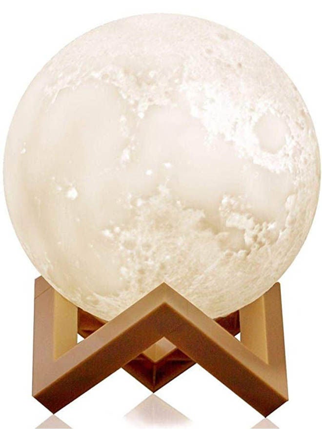 Generic - Moon Lamp 3D Print Moon Light 16 Colors Lighting White - Image 1