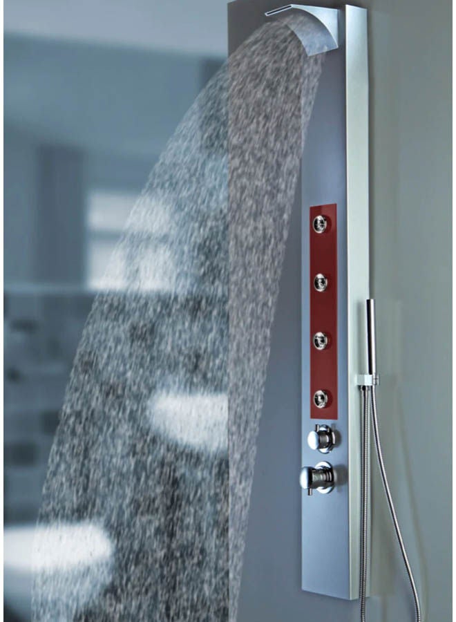 Siag Shower Panel A030 Silver 1500 x 180mm - Image 2