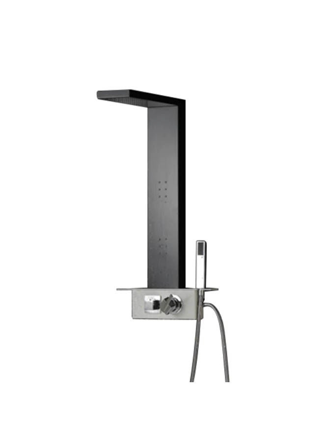 Siag Shower Panel A133 Black 920x450mm - Image 1