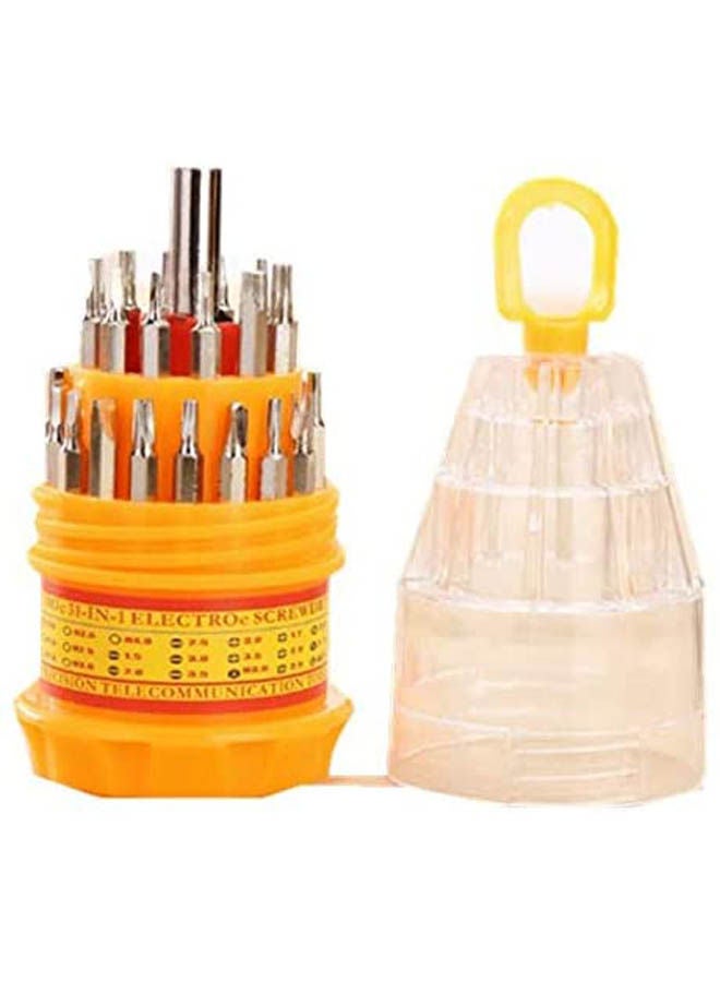 Multi-Function Screwdriver Combination Set Silver - Image 2