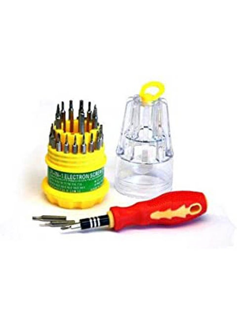 30 In 1 Precision Torx Screwdriver Pocket Set Black