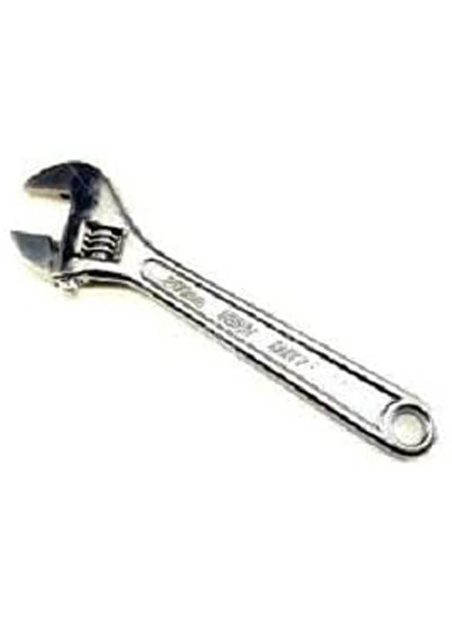 Generic Adjustable Wrench Multi Size Nuts Silver 