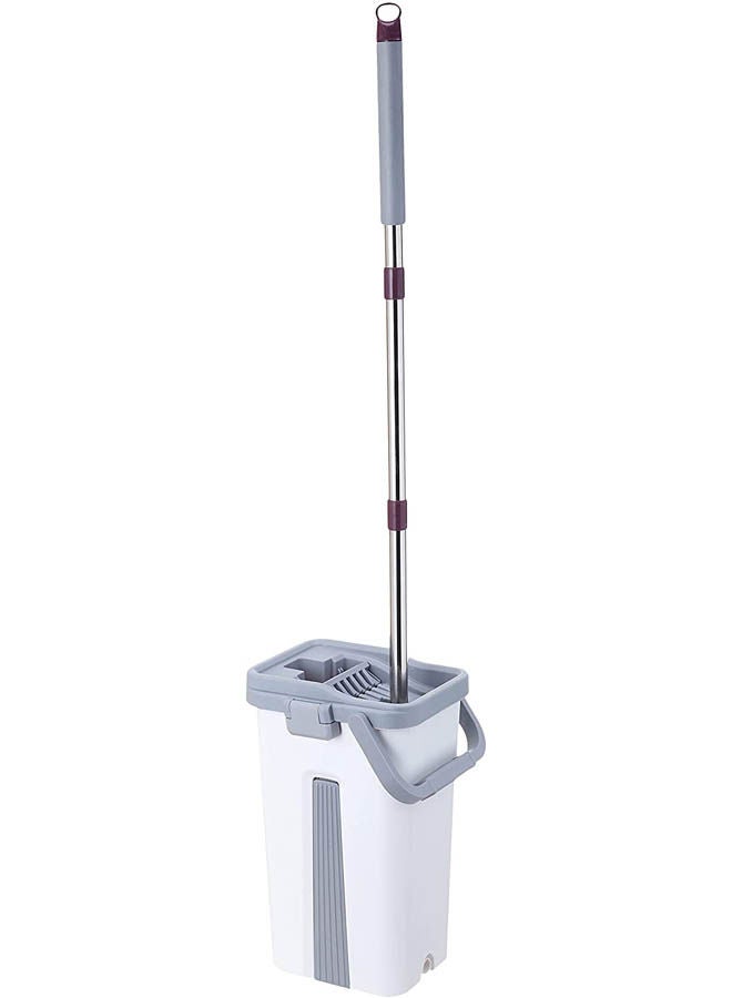 Flat Mop 360 Degree And 2 Mop Cloth Purple - Image 2