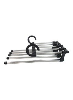 Space Saving Pant Trouser Rack Hanger 5 In 1 Multicolour