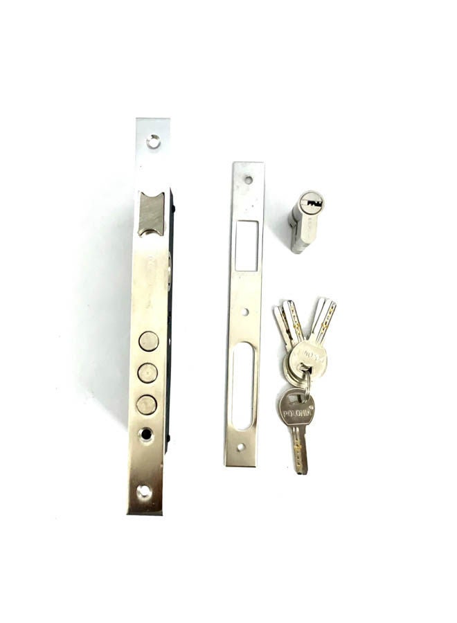 Bolonia Bolt Door Lock Silver 