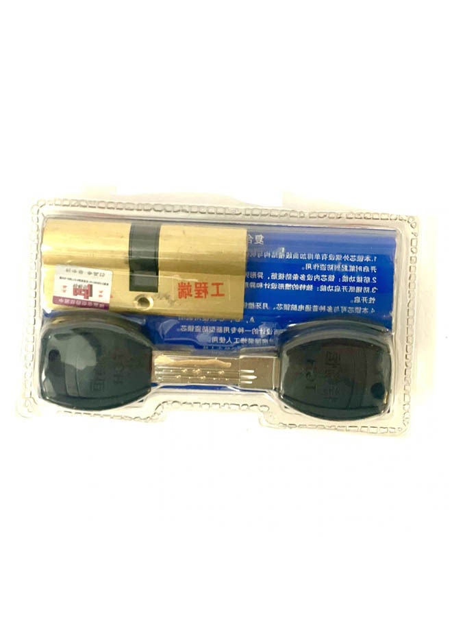 Cylinder 7 Cm Gold 