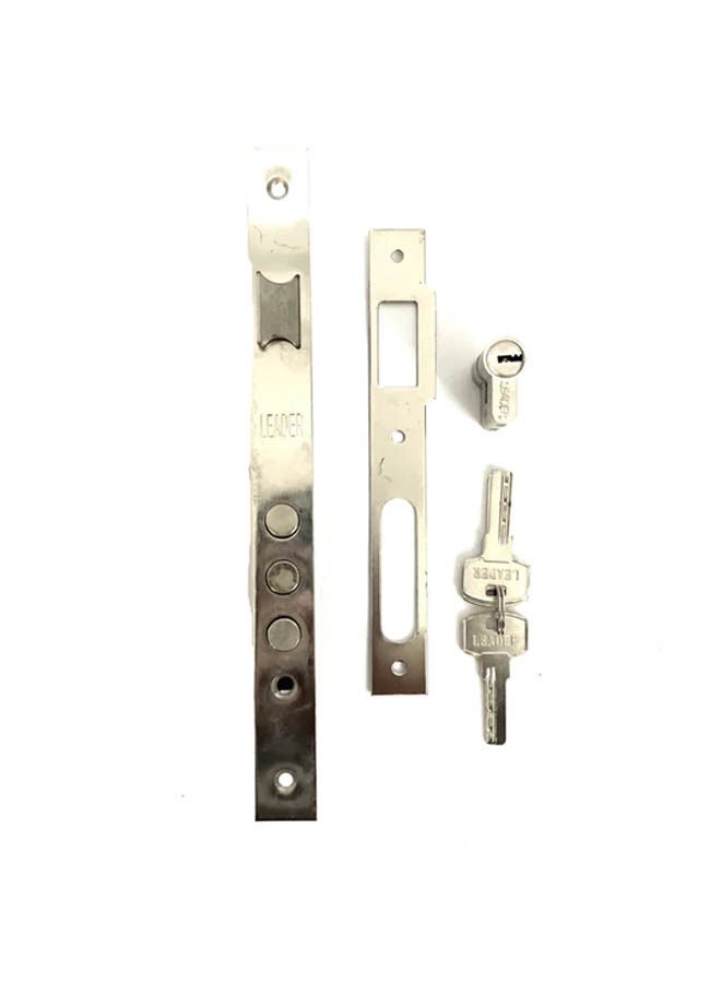 Leader Computer Lock 6 Cm Silver  - Image 1