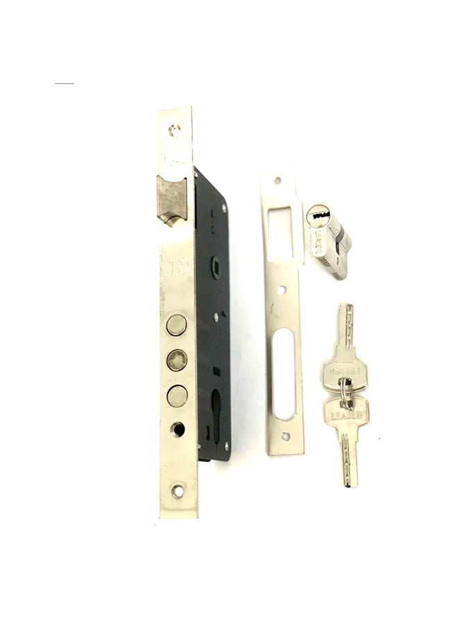 Leader Computer Lock 6 Cm Silver  - Image 2