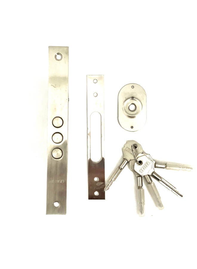 Malaysian Dokan Door Lock Silver  - Image 2
