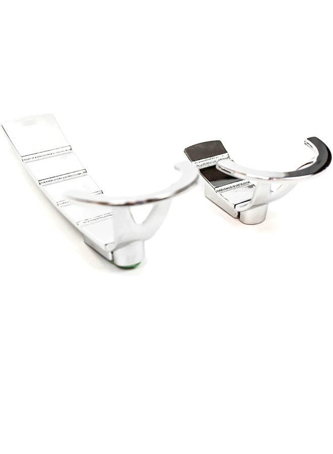 Siag Large Clothes Hook 1 Silver  - Image 2