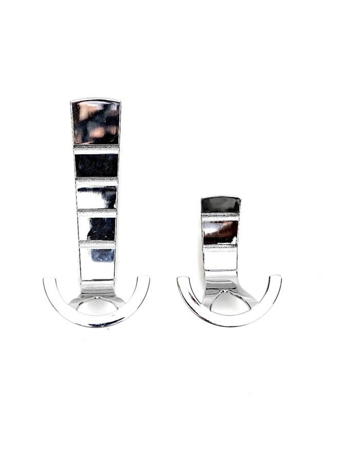 Siag Large Clothes Hook 1 Silver  - Image 1