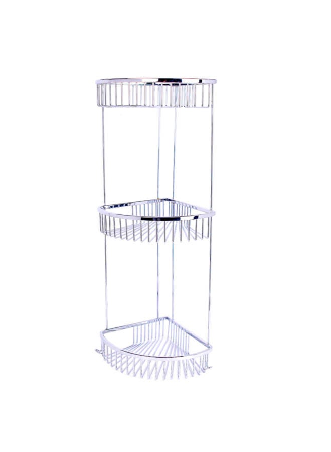 Siag - 3 Tier Shampoo Rack Silver brass - Image 1