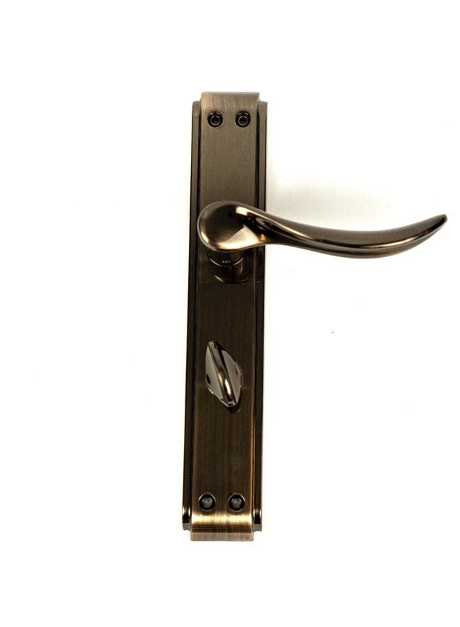 Bukra Bathroom Door Handle Bronze