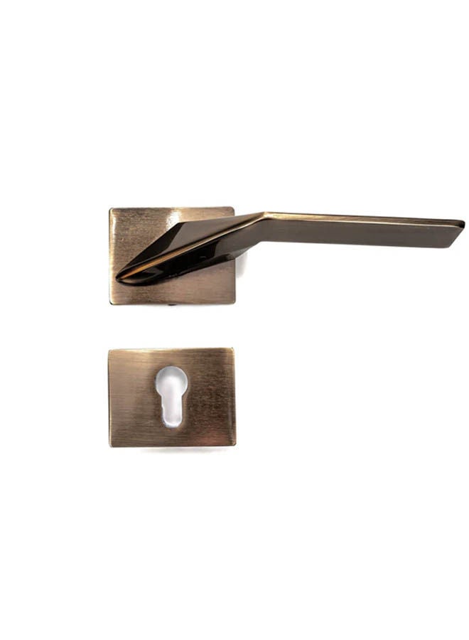 Siag Gama Rosetta Cylinder Door Handle Bronze  - Image 1