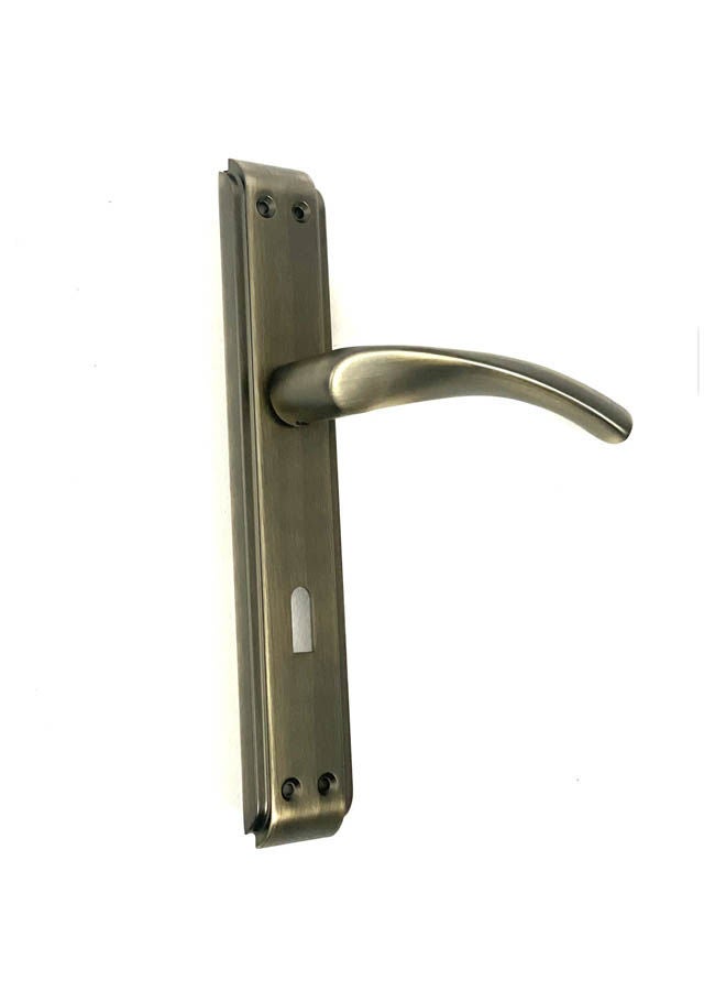 Siag Lerzan Bedroom Door Handle Oxide Grey - Image 2