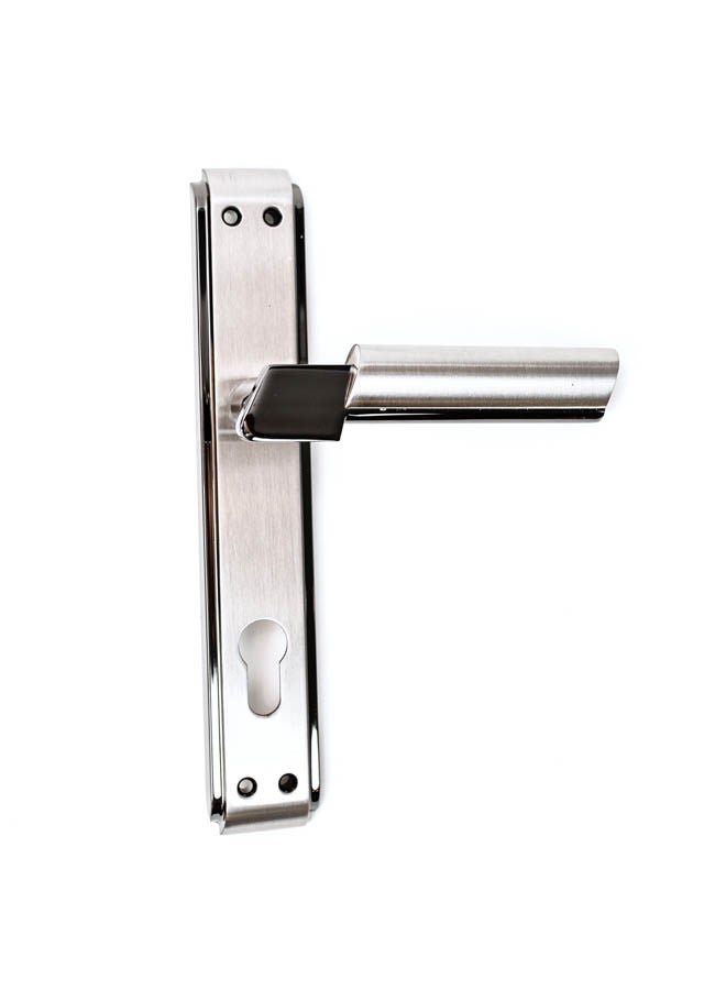 Siag Linda 1 2 Cylinder Door Handle Silver - Image 1